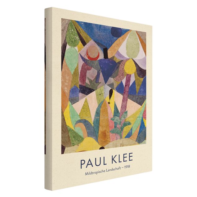 Billeder Paul Klee Paul Klee - Mild Tropical Landscape - Museum Edition