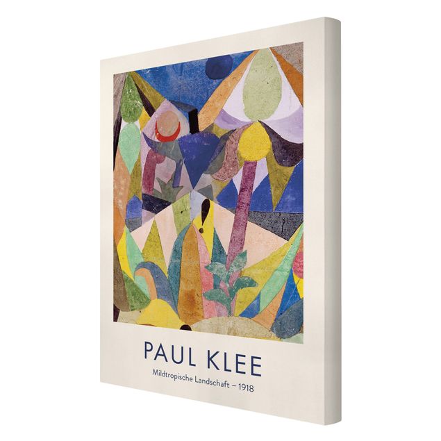 Billeder Paul Klee Paul Klee - Mild Tropical Landscape - Museum Edition