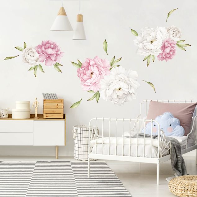 Blomster wallstickers