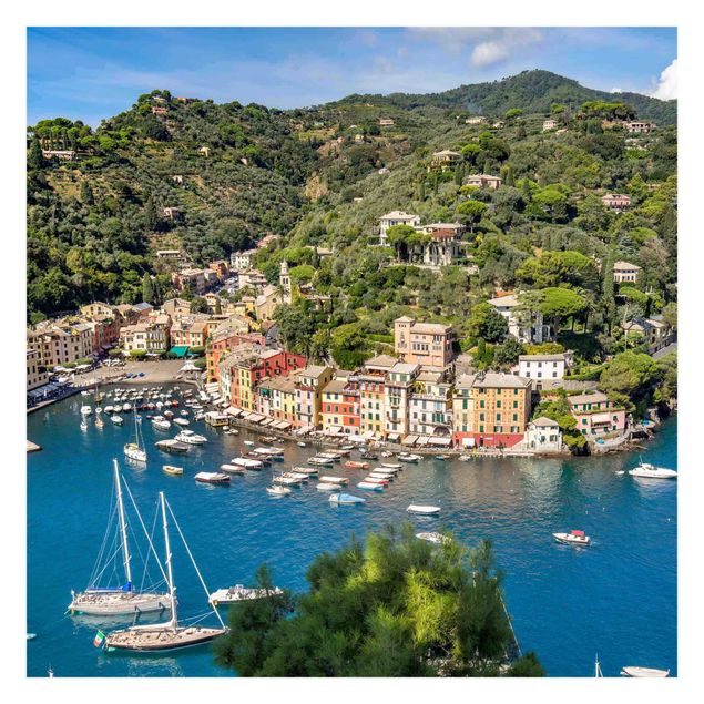 Fototapet landskaber Portofino Harbour