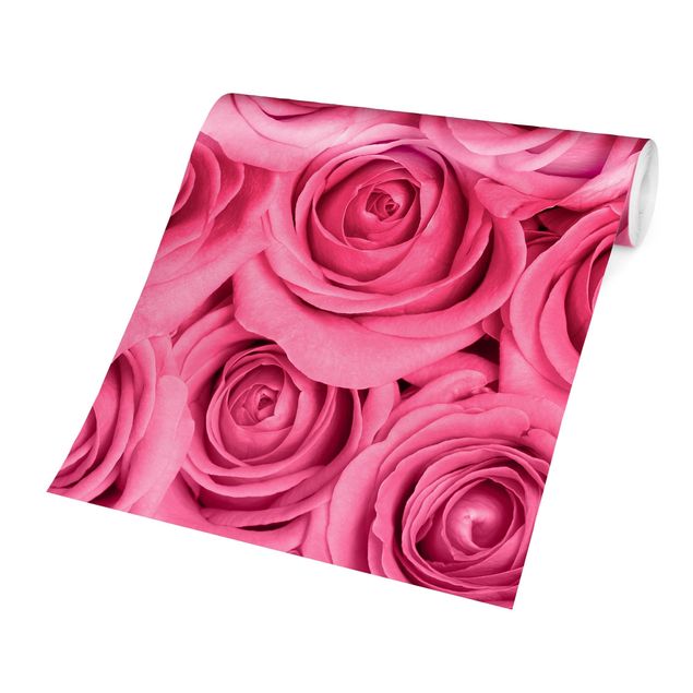 Tapet moderne Pink Roses