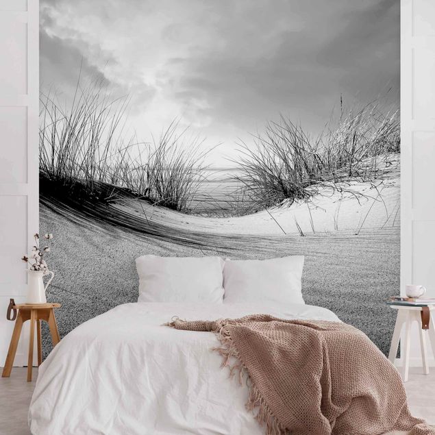 Moderne tapet Sand Dune Black And White