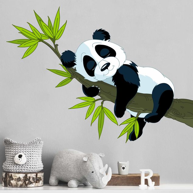Wallstickers pandaer Sleeping panda
