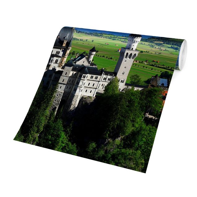 Fototapet arkitektur og skyline Neuschwanstein Castle