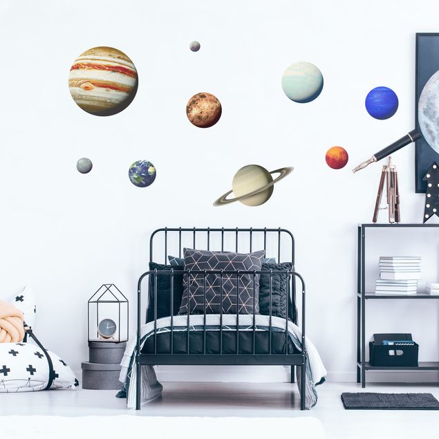 Wallstickers Solar system with planet
