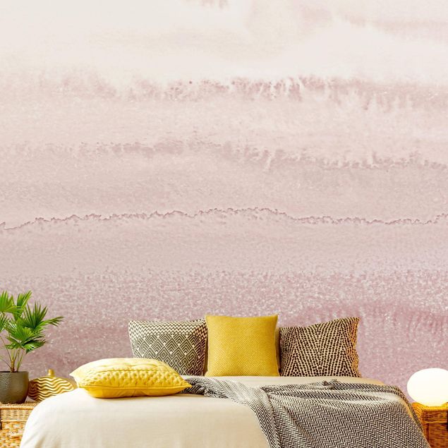 Tapet beige Play Of Colours In Light Pink