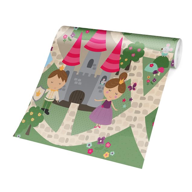 Tapet Playoom Mat Wonderland - The Path To The Castle