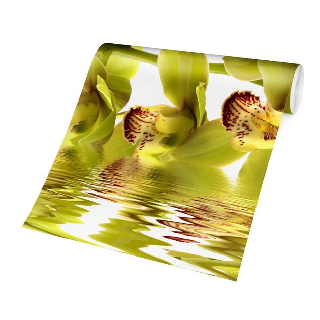 Tapet Splendid Orchid Waters