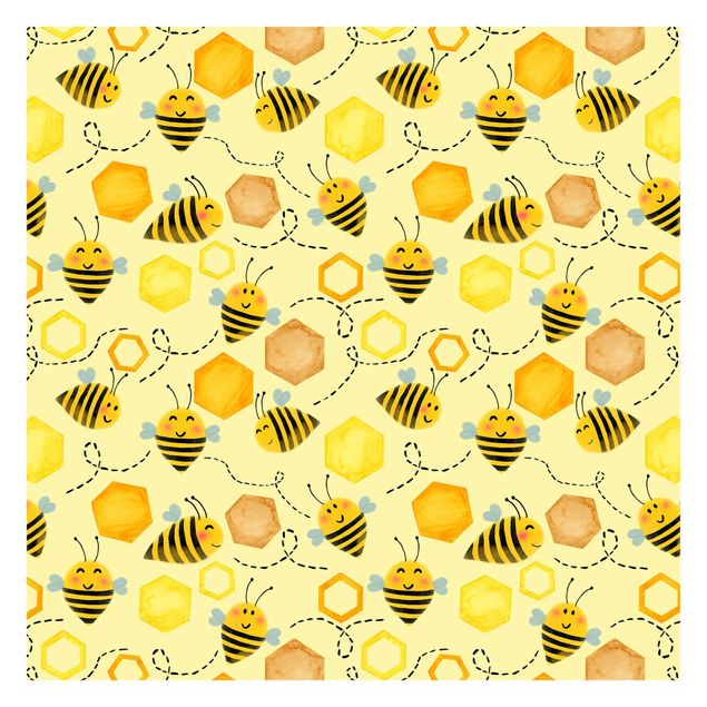 Billeder Uta Naumann Sweet Honey With Bees Illustration