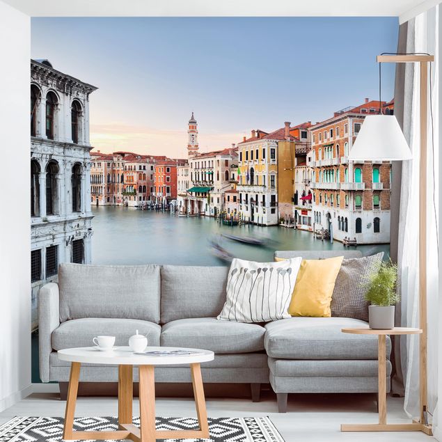 køkken dekorationer Grand Canal View From The Rialto Bridge Venice