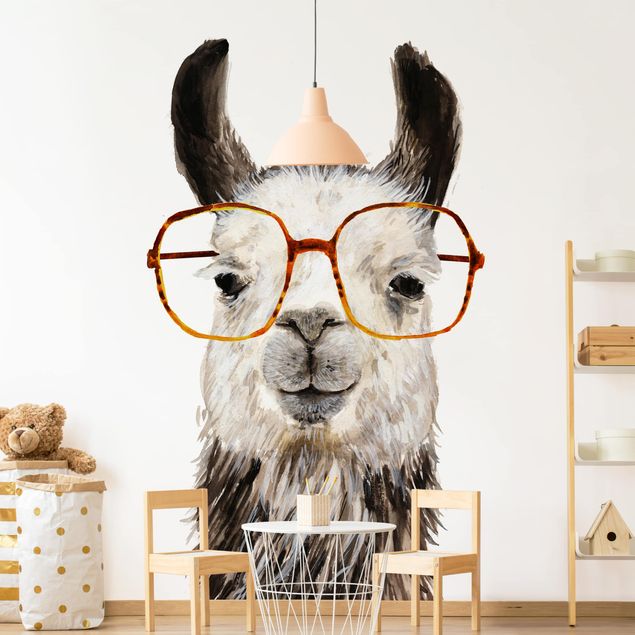Børneværelse deco Hip Lama With Glasses IV