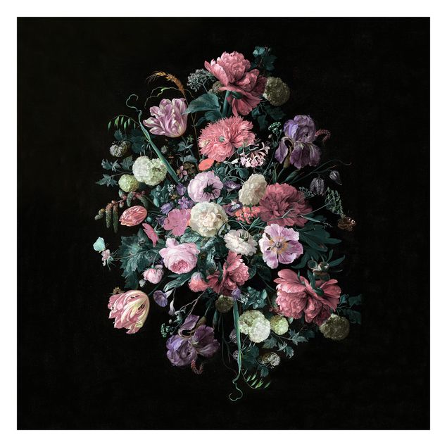 Tapet Jan Davidsz De Heem - Dark Flower Bouquet