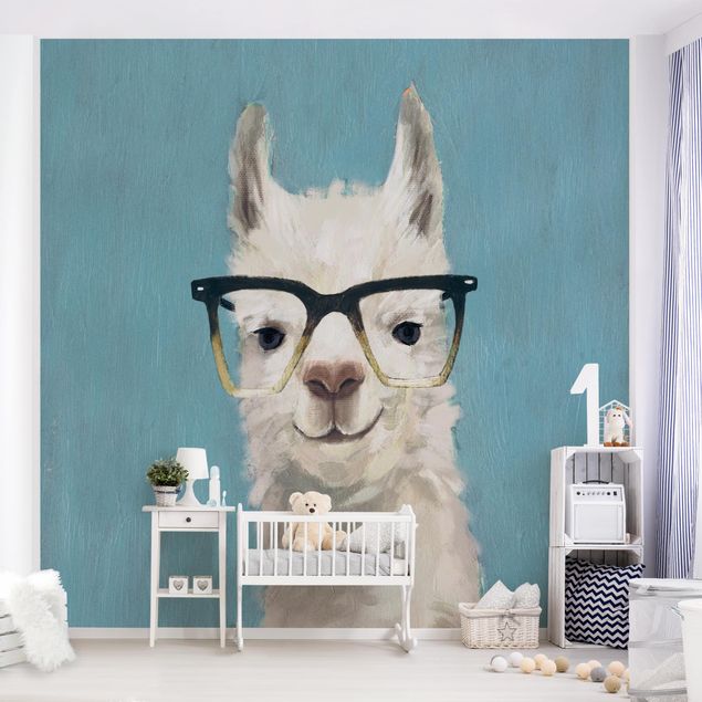 Børneværelse deco Lama With Glasses IV