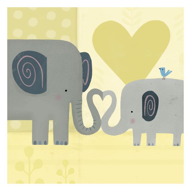 Tapet Mum And I - Elephants