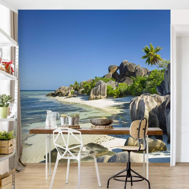 Moderne tapet Dream Beach Seychelles