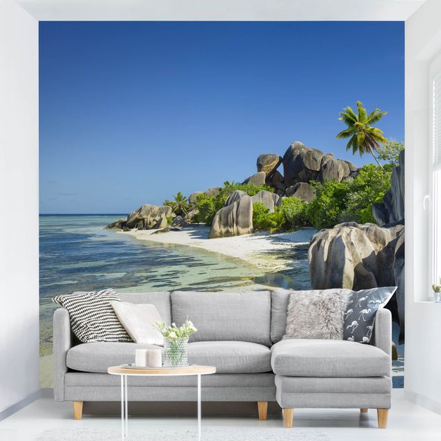 Fototapet landskaber Dream Beach Seychelles