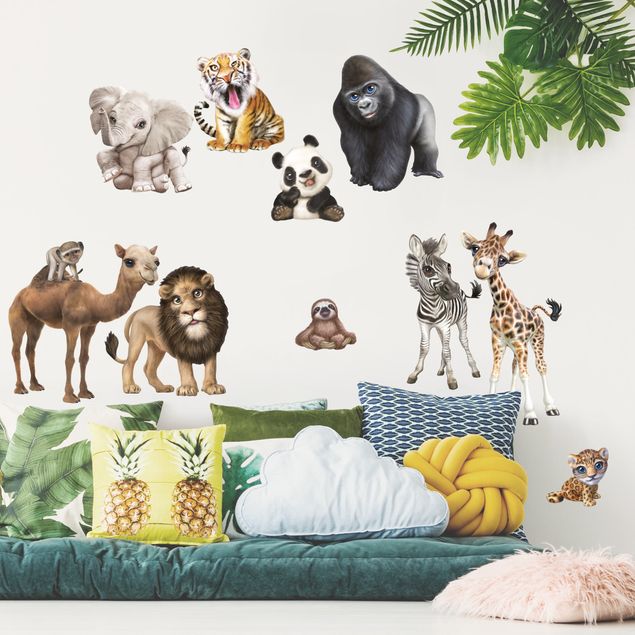 Wallstickers jungle Animals In Africa