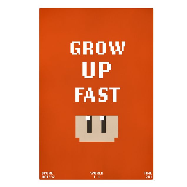 Billeder Video Game Grow Up Fast In Red