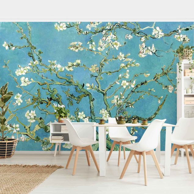 Kunst stilarter pointillisme Vincent Van Gogh - Almond Blossoms
