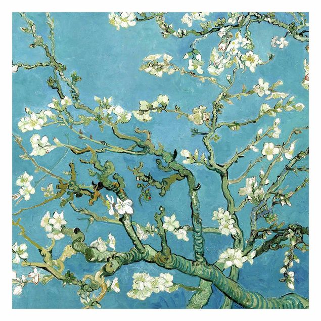 Blomster tapet Vincent Van Gogh - Almond Blossom
