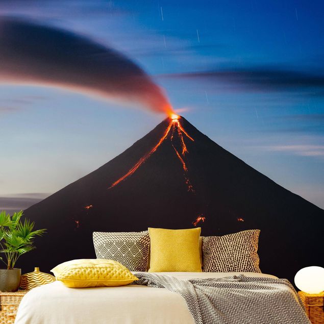 Fototapet landskaber Volcano