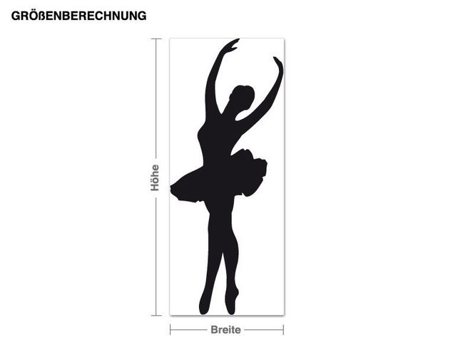 Wallstickers ballerina Ballet Dance