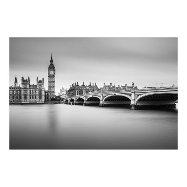 Tapet Westminster Bridge And Big Ben