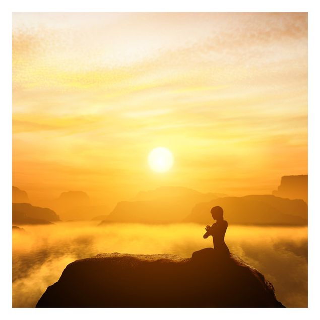 Fototapet landskaber Yoga Meditation