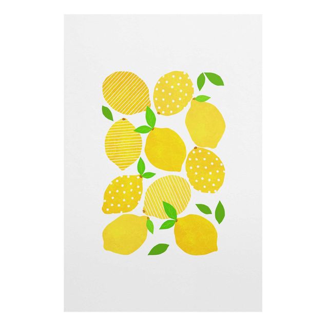 Billeder gul Lemon With Dots