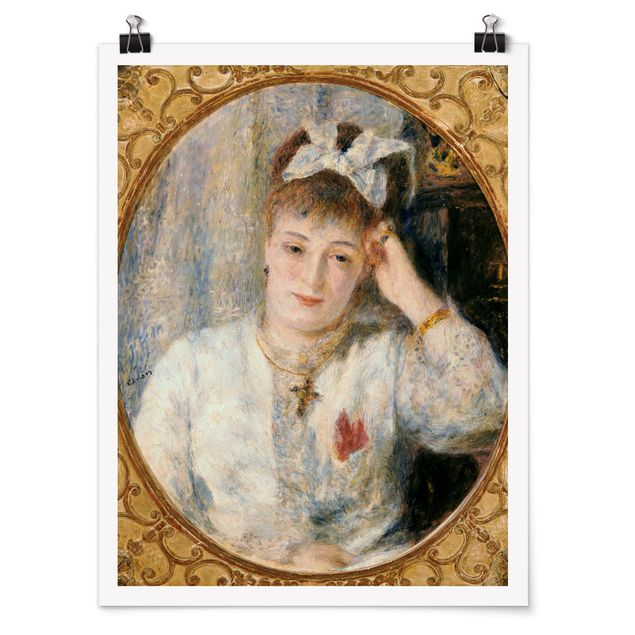 Plakater kunsttryk Auguste Renoir - Portrait of Marie Murer