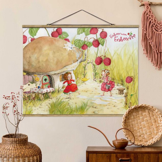 køkken dekorationer Little Strawberry Strawberry Fairy - Under The Raspberry Bush