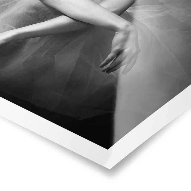 Billeder sort og hvid The Hands Of A Ballerina