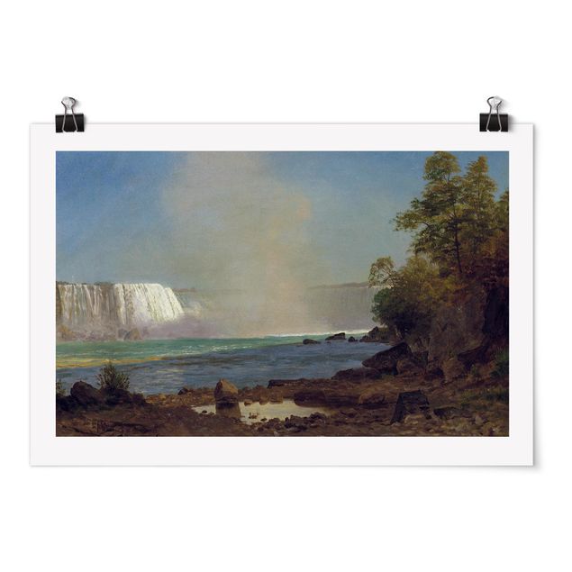 Billeder landskaber Albert Bierstadt - Niagara Falls