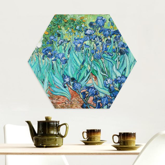 Kunst stilarter impressionisme Vincent Van Gogh - Iris