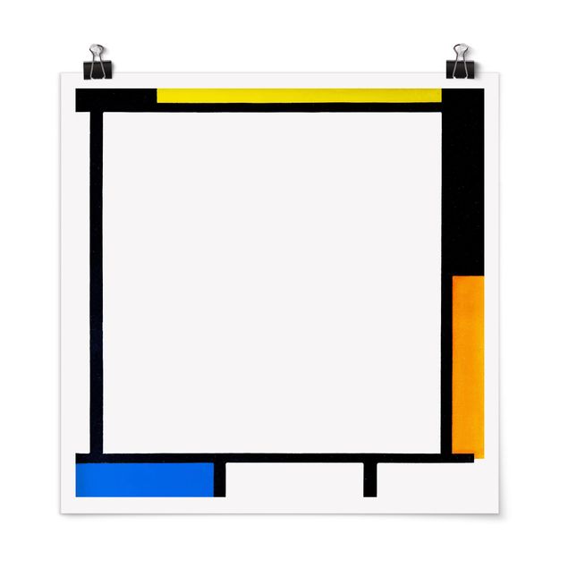 Kunst stilarter Piet Mondrian - Composition II