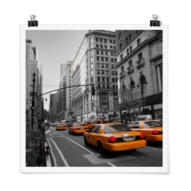 Plakater arkitektur og skyline New York, New York!