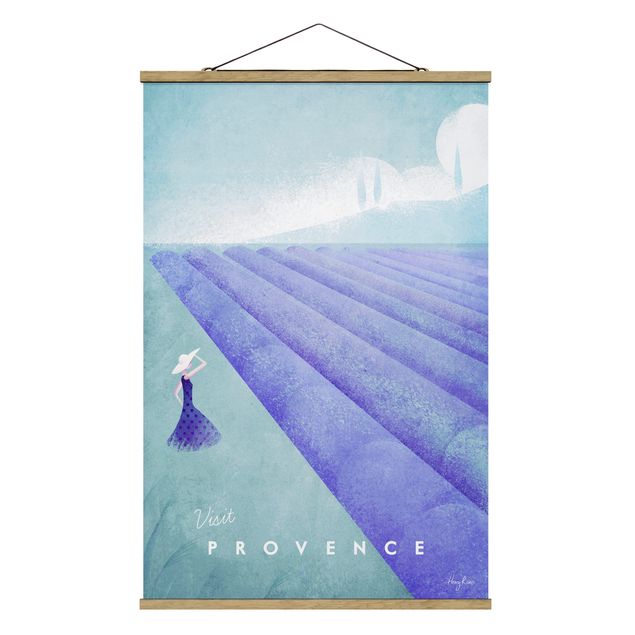 Billeder blomster Travel Poster - Provence
