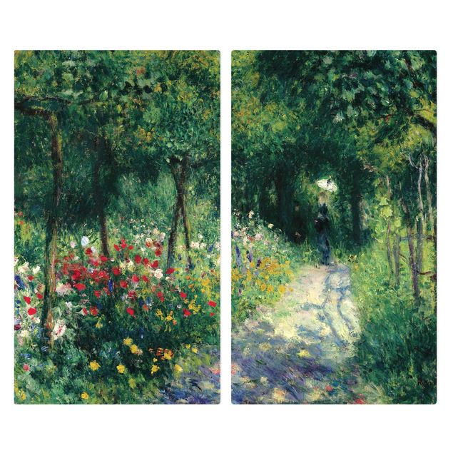 Komfur dækplader Auguste Renoir - Women In A Garden