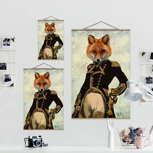 Billeder Animal Portrait - Fox Admiral