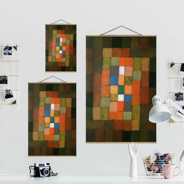 Billeder orange Paul Klee - Static-Dynamic Increase