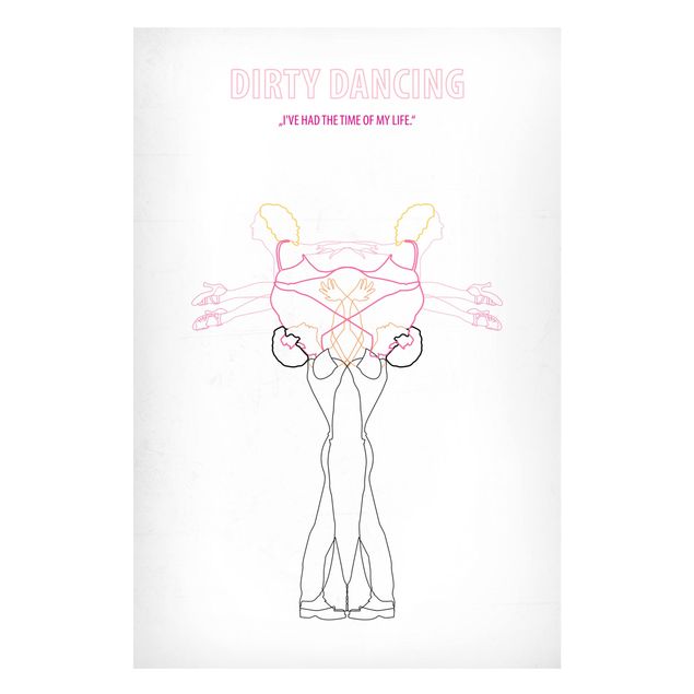 Billeder kunsttryk Film Poster Dirty Dancing