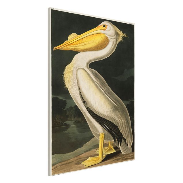 køkken dekorationer Vintage Board White Pelican