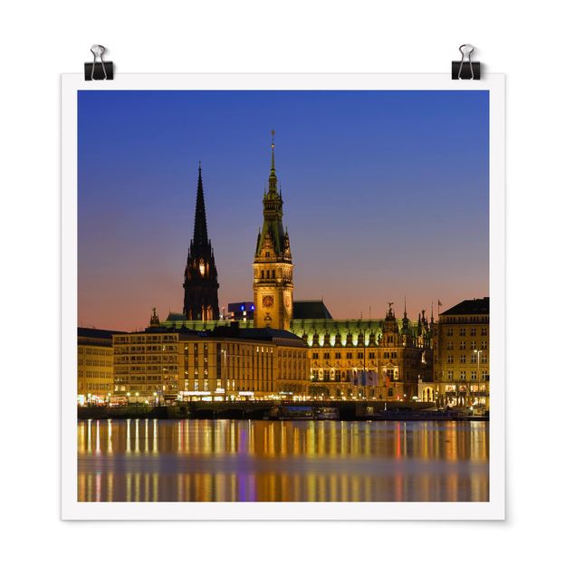 Billeder arkitektur og skyline Hamburg Panorama