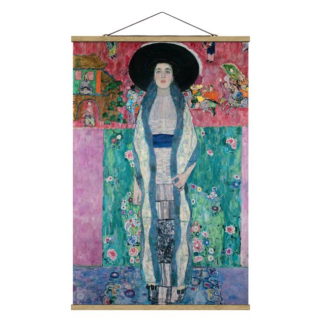 Billeder kunsttryk Gustav Klimt - Portrait Adele Bloch-Bauer II