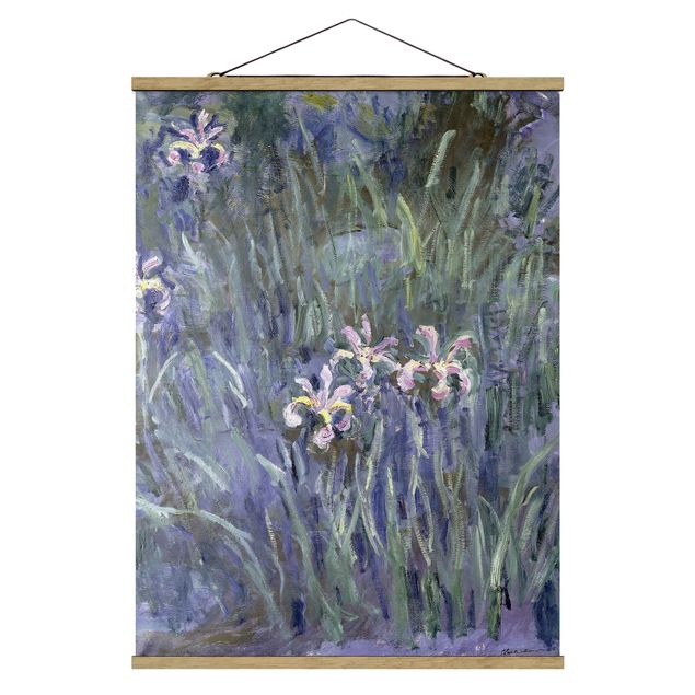 Billeder blomster Claude Monet - Iris