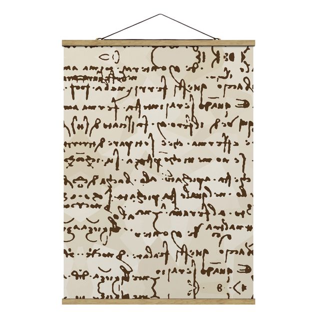Billeder moderne Da Vinci Manuscript