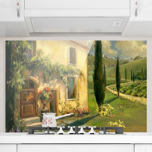 køkken dekorationer Italian Landscape - Cypress
