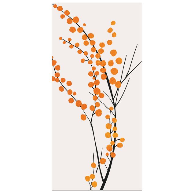 Rumdeler Graphical Plant World - Berries Orange