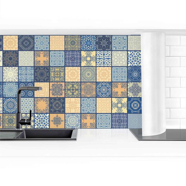 Billeder Andrea Haase Sunny Mediterranian Tiles With Blue Joints II