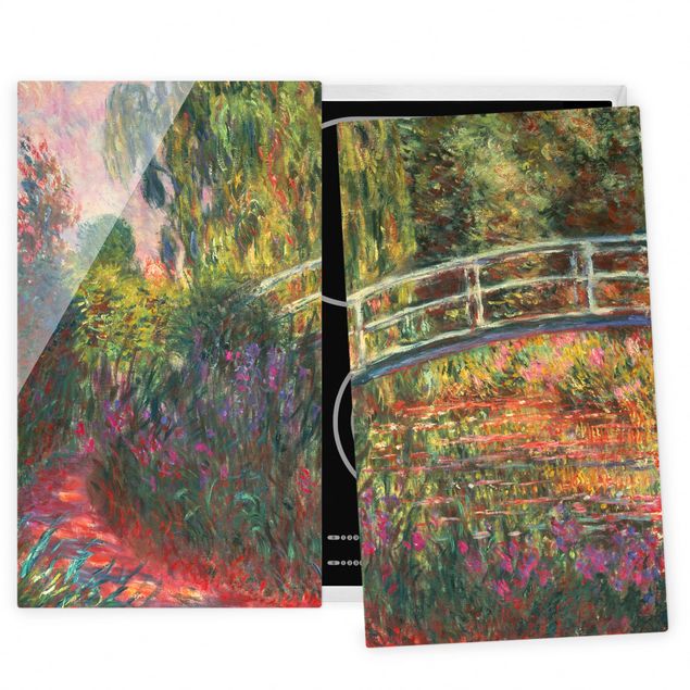 køkken dekorationer Claude Monet - Japanese Bridge In The Garden Of Giverny